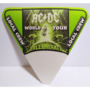 AC/DC Backstage Pass Ballbreaker World Tour Original 1996 Original Hard Rock